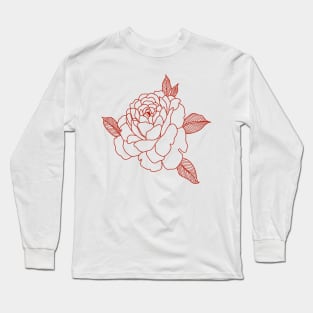 Red rose Long Sleeve T-Shirt